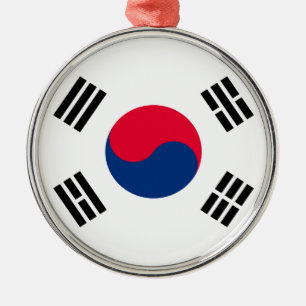 Sydkorea Julgransprydnad Metall