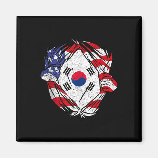 Sydkorea Kärlek Sydkorea Stolthet Koreansk Patriot Magnet