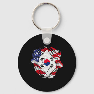 Sydkorea Kärlek Sydkorea Stolthet Koreansk Patriot Nyckelring