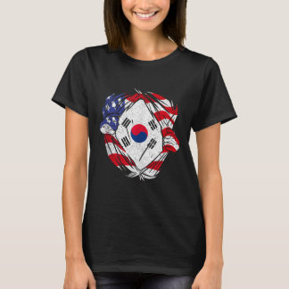 Sydkorea Kärlek Sydkorea Stolthet Koreansk Patriot T Shirt