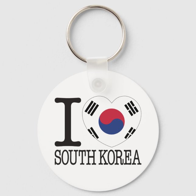 Sydkorea Kärlek v2 Nyckelring (Framsida)