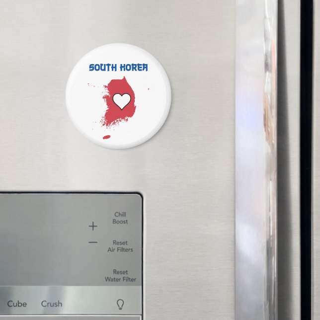 Sydkorea Karta Magnet (In Situ (Fridge))