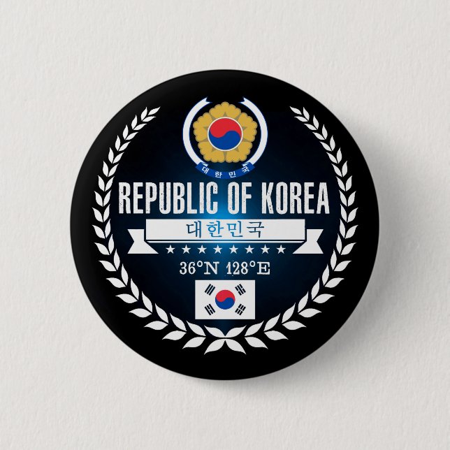Sydkorea Knapp (Framsida)