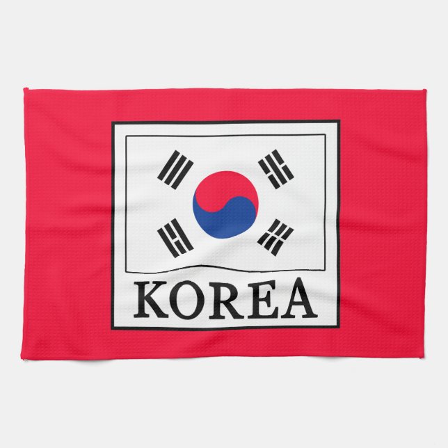 Sydkorea Kökshandduk (Horisontell)