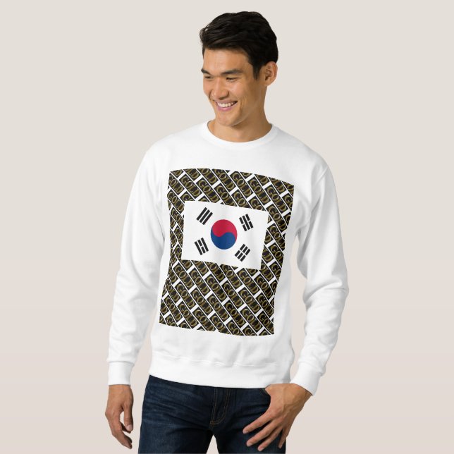 SYDKOREA LÅNG ÄRMAD TRÖJA (Hel framsida)