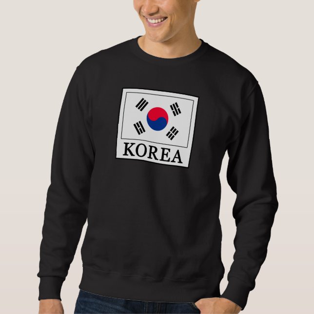 Sydkorea Lång Ärmad Tröja (Framsida)