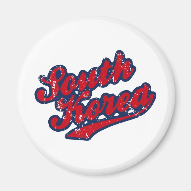 Sydkorea Magnet (Framsidan)