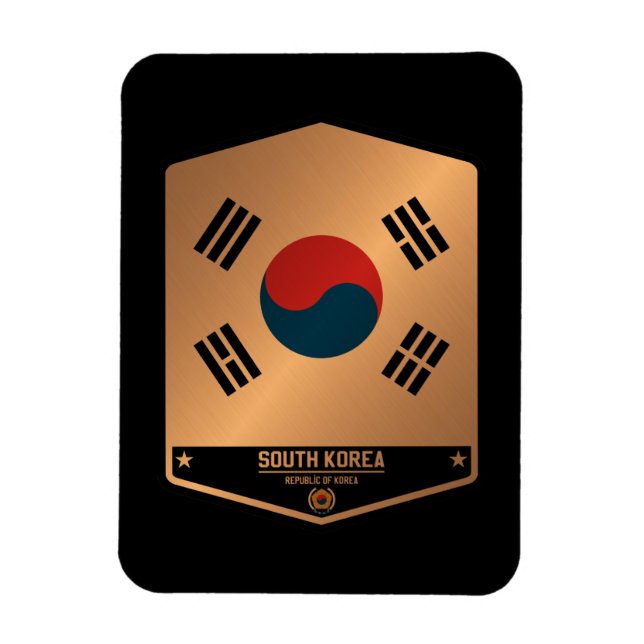 Sydkorea Magnet (Vertikal)