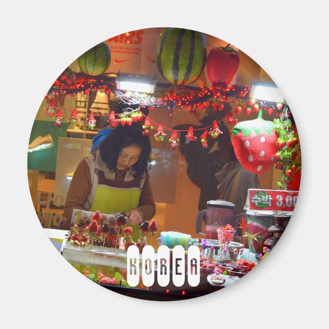 Sydkorea Magnet (Framsidan)