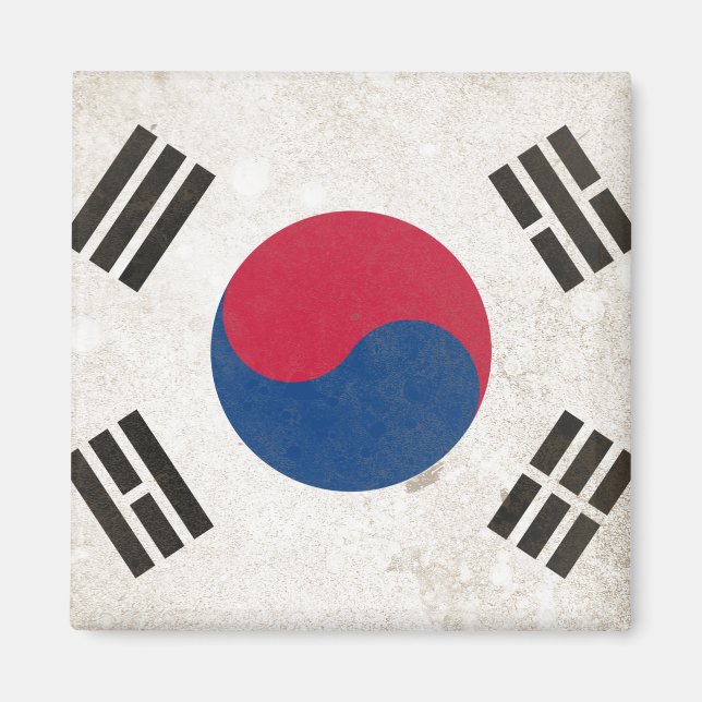 Sydkorea Magnet (Framsidan)