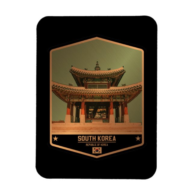 Sydkorea Magnet (Vertikal)
