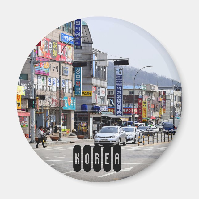 Sydkorea Magnet (Framsidan)