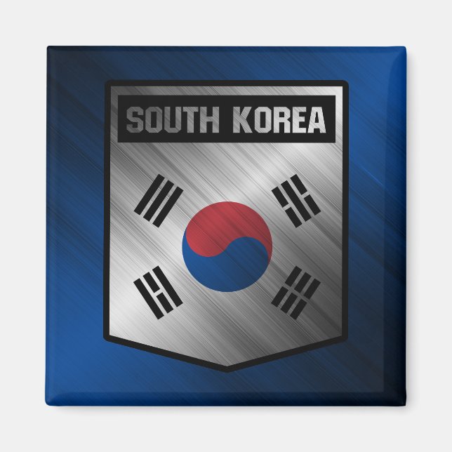 Sydkorea Magnet (Framsidan)