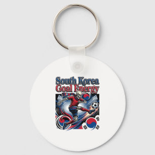 Sydkorea Mål Energi Skelett Anfallare Nationer B Nyckelring