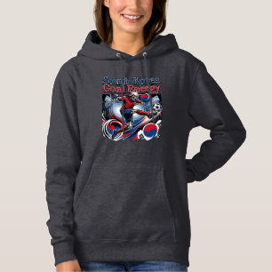 Sydkorea Mål Energi Skelett Anfallare Nationer B T Shirt