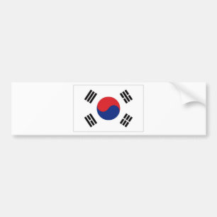 Sydkorea medborgareflagga bildekal