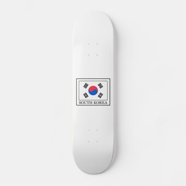 Sydkorea Mini Skateboard Bräda 18,5 Cm (Framsida)