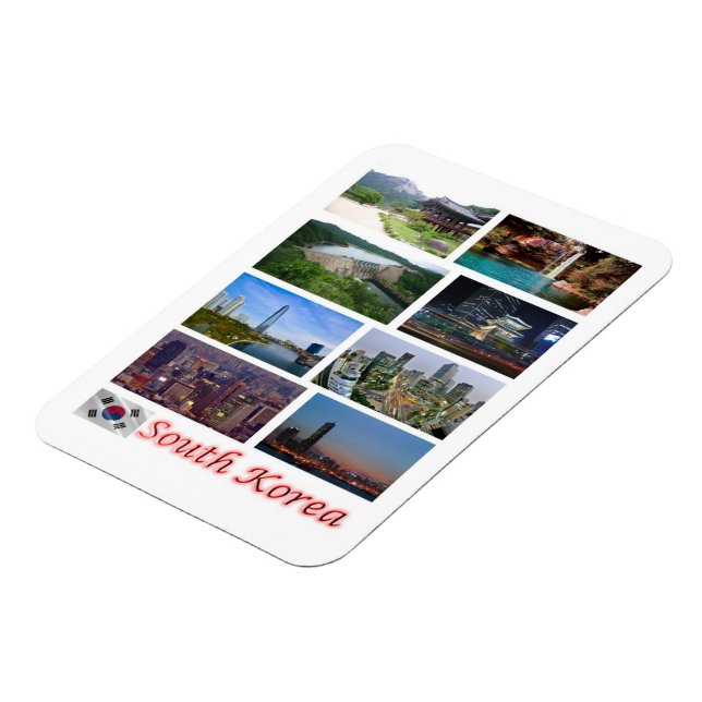 Sydkorea - Mosaic - Magnet (Vänstra Sidan)