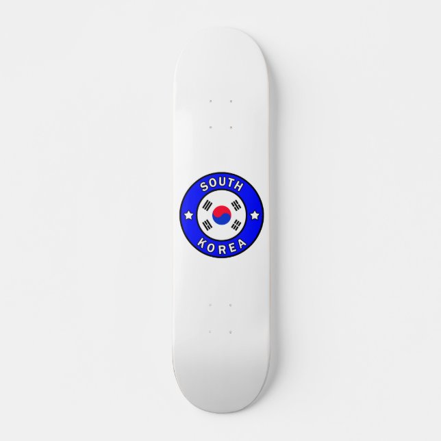 Sydkorea Old School Skateboard Bräda 21,6 Cm (Framsida)