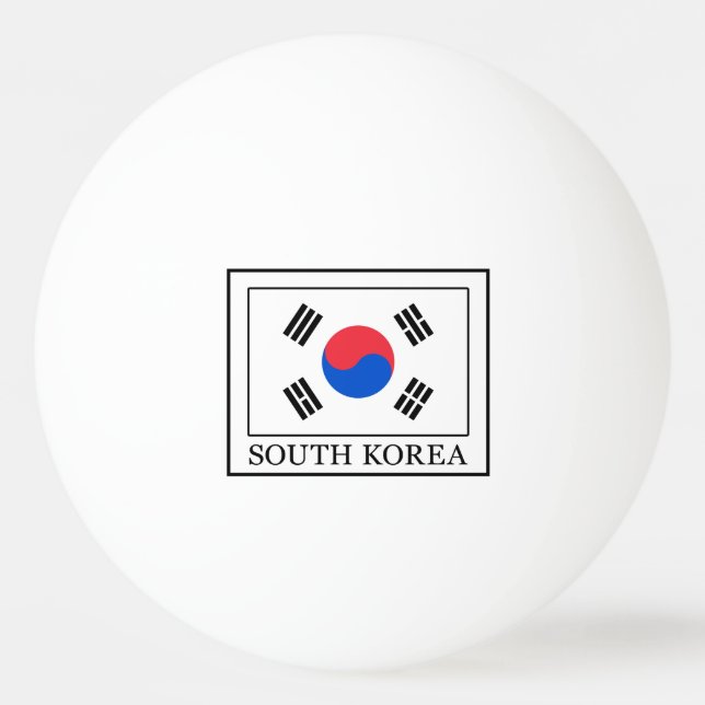 Sydkorea Pingisboll (Framsidan)