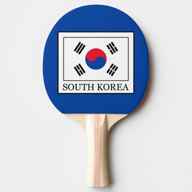 Sydkorea Pingisracket (Framsidan)