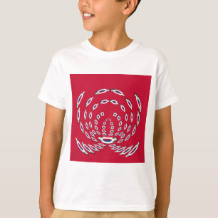 Sydkorea Polka Dot flagga T Shirt