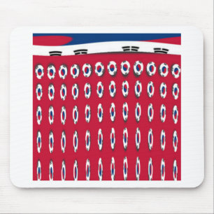 Sydkorea PolkaDot-flagga Musmatta