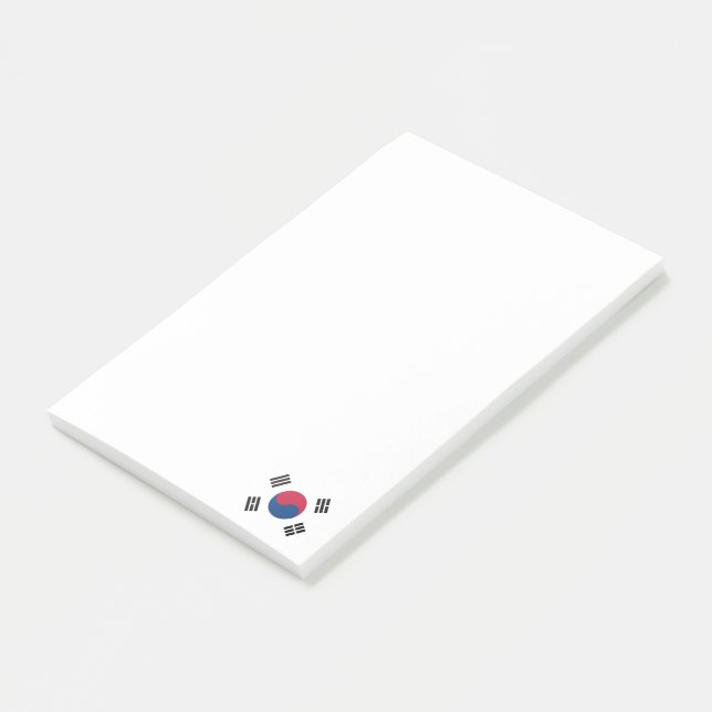 Sydkorea Post-it Block (Vinklad)