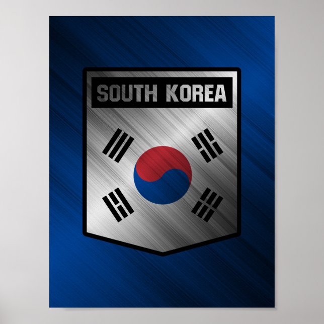 Sydkorea Poster (Framsidan)