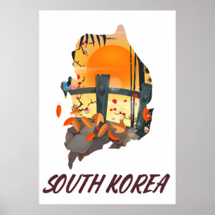 Sydkorea Poster