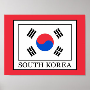 Sydkorea Poster