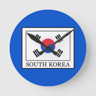 Sydkorea Rund Klocka