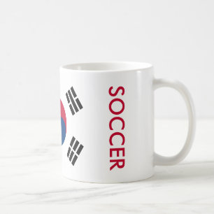 SYDKOREA SOCCER KAFFEMUGG