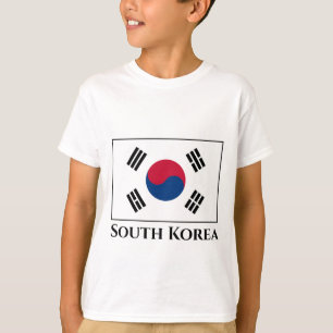 Sydkorea (Sydkorea) Flagga T Shirt