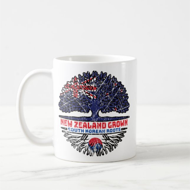 Sydkorea Sydkoreanska Nya Zeelander Nya Zeeland Kaffemugg (Vänster)