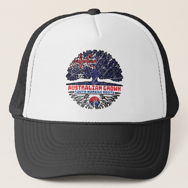 Sydkorea Sydkoreas australiska Träd Keps (Framsida)