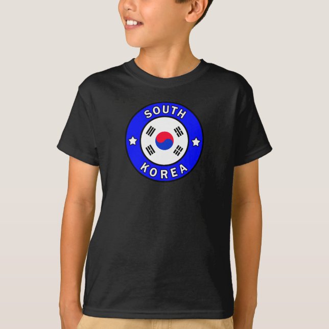Sydkorea T-shirt (Framsida)