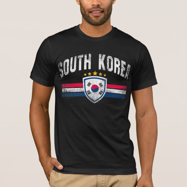 Sydkorea T-shirt (Framsida)