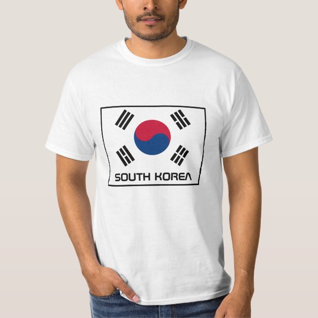 Sydkorea T-Shirt (Framsida)