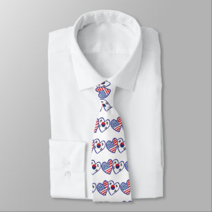 Sydkorea USA Kärlek Hearts Slips