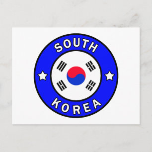 Sydkorea Vykort