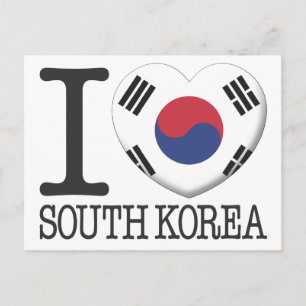 Sydkorea Vykort