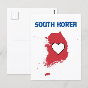 Sydkorea Vykort