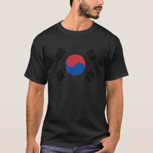 Sydkoreansk flagga - Korea - Taegeukgi - 대한민국의국기 T Shirt