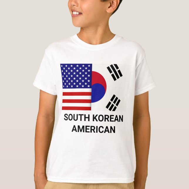 Sydkoreansk shierarki t shirt (Framsida)