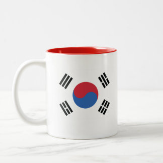 Sydkoreanska Flagga Mugg 한 국 국 기 디 자 인