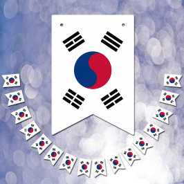 Sydkoreanska Flagga och Party-banderoller/Bröllop