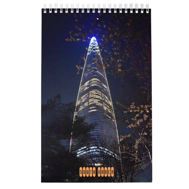Sydkoreanska resor kalender (Omslag)