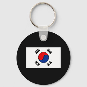 Sydkoreanska T-shirts och gåvor av Flagga Nyckelring