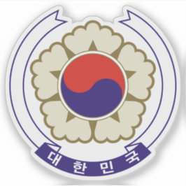 Sydkoreas emblem (1963-1984) klistermärken